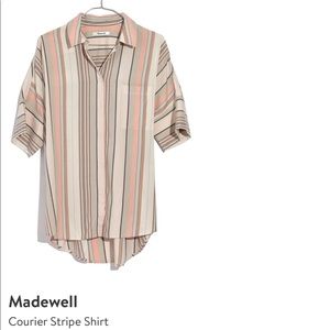 Madewell Courier Striped Shirt XS
